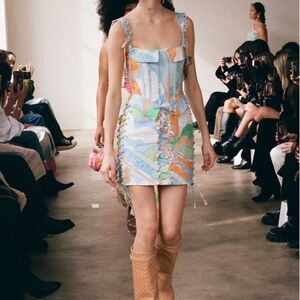 Sabo Tyra Lace Up Dress from Zaco Collection NWT